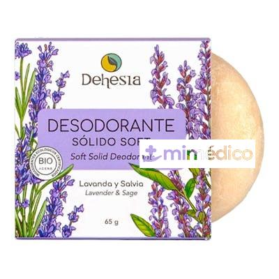 DESODORANTE SOLIDO SOFT BIO CON LAVANDA-SALVIA 65GR DEHESIA