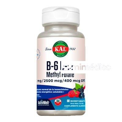 B6 B12 METHYL FOLATE 60 COMP SUBLINGUALES SOLARAY