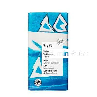 CHOCOLATE CON LECHE AROMAS DE INVIERNO 100 GR BIO VIVANI