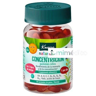 KNEIPP GUMMIES NINOS CONCENTRACION 30 CARAMELOS NARANJA KNEIPP