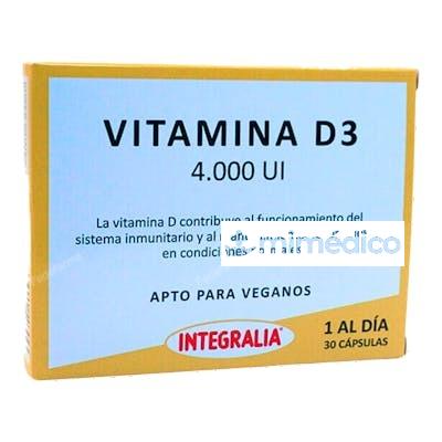 VITAMINA D3 4000 UI 30 CP. INTEGRALIA