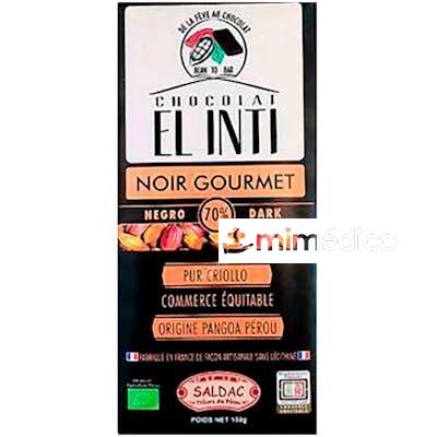 CHOCOLATE NEGRO  70% 100 GR ECO SALDAC