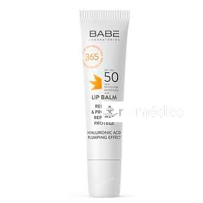 LIP BALM REPAIRS PROTECTS SPF50 15 ML. BABE