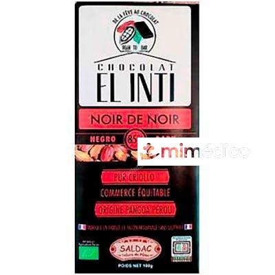 CHOCOLATE NEGRO 85% 100 GR ECO SALDAC