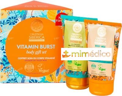 SET DE REGALO CORPORAL "" EXPLOSION DE VITAMINAS "" NATURA SIBERICA