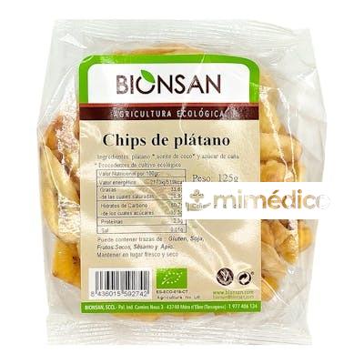 CHIPS PLATANO 100 GR. BIONSAN
