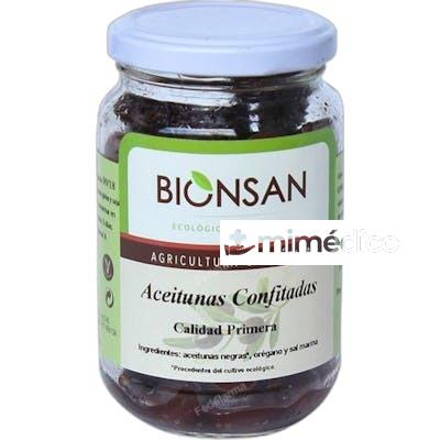 ACEITUNA NEGRA CONFITADA PROXIMIDAD 200 GR. ECO BIONSAN