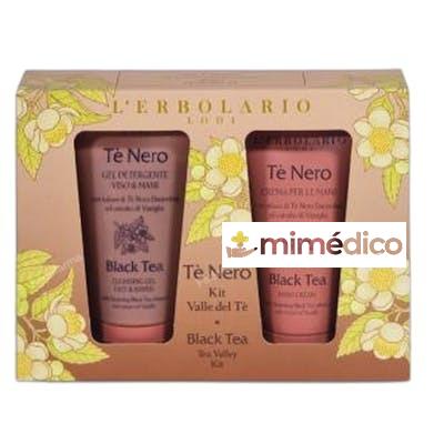 TE NEGRO DETERGENTE MANOS+CREMA CORP- MANOS BOX 270+250 ML L´ERBOLARIO