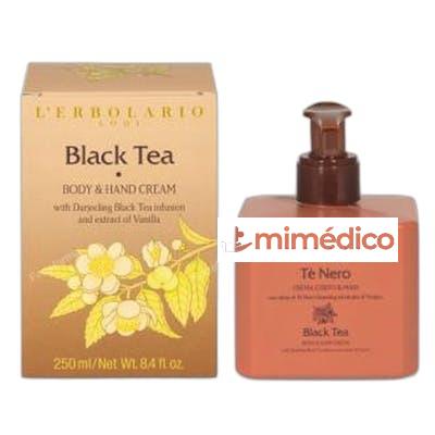 TE NEGRO CREMA CORPORAL-MANOS 250 ML.  L´ERBOLARIO