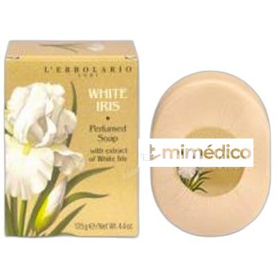 IRIS BLANCO JABON PASTILLA PERFUMADO 125 GR L´ERBOLARIO