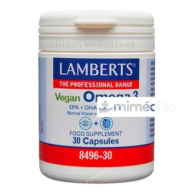 OMEGA 3 VEGANO 30 CAP. LAMBERTS