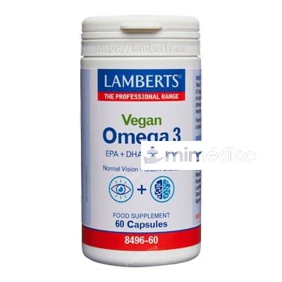 OMEGA 3 VEGANO 60 CAP. LAMBERTS