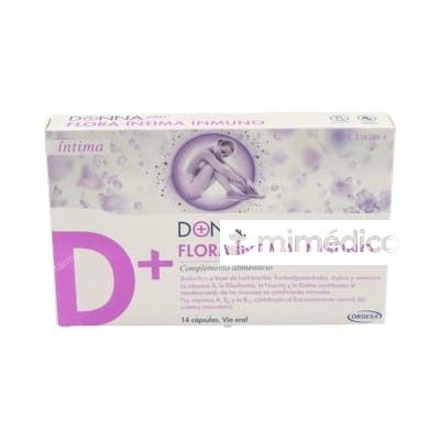 FLORA INTIMA INMUNO 14 CAPSULAS DONNAPLUS