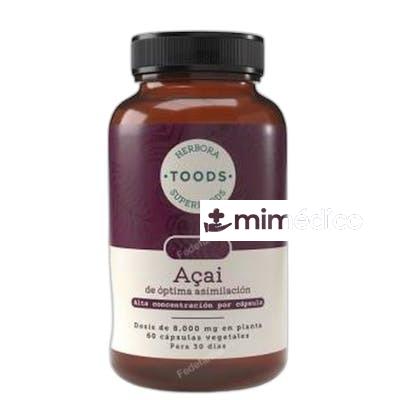 TOODS AÇAI 60  VCAPS HERBORA