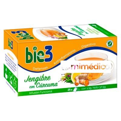 BIE 3 JENGIBRE CON CURCUMA INFUSION 25 SBRS. BIE 3