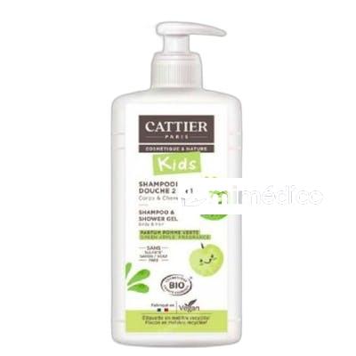 CHAMPU Y GEL DE DUCHA MANZANA VERDE 500ML CATTIER