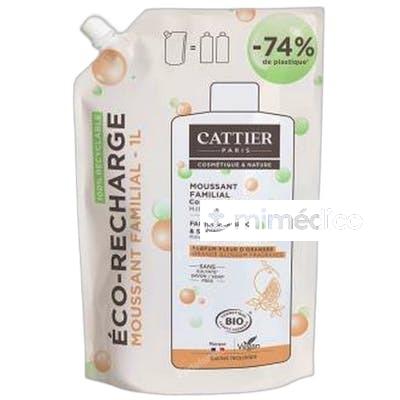 RECARGA GEL DUCHA Y CHAMPU FAMILIAR SS 1L CATTIER
