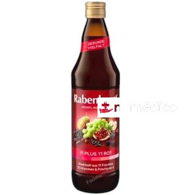 11 PLUS 11 ZUMO MULTIFRUTAS ROJO 750ML RABENHORST
