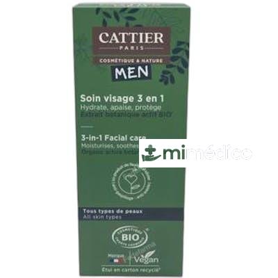 CUIDADO FACIAL 3EN1 HOMBRE 50 ML CATTIER