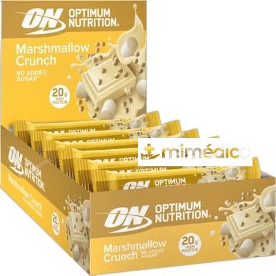 ON MARSHMALLOW CRUNCH BAR 10X65G OPTIMUM NUTRITION