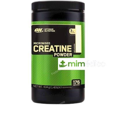 ON MICRONISED CREATINE POWDER 634G UNFLAVOURED OPTIMUM NUTRITION