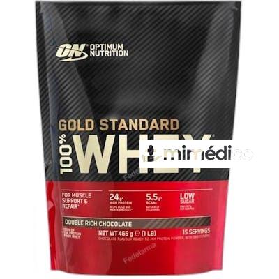 ON 100% WHEY GOLD STANDARD DELICIOUS FRESA 450GR. OPTIMUM NUTRITION