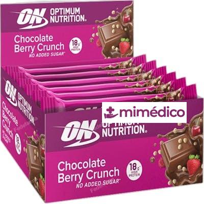 ON CHOCOLATE BERRY CRUNCH BAR 12X55G OPTIMUM NUTRITION