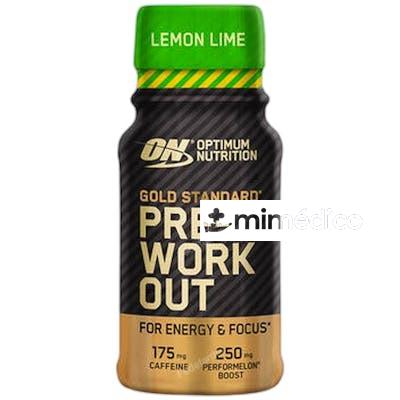 ON GOLD STANDARD PRE WORKOUT SHOT 12X60ML COLA OPTIMUM NUTRITION