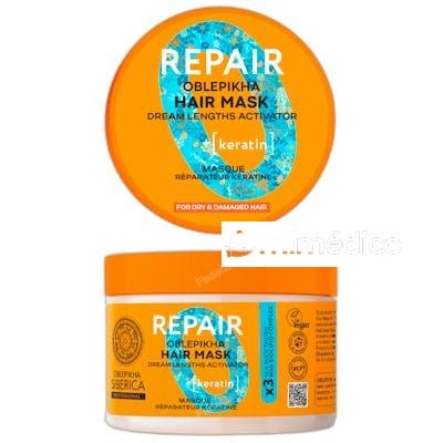 OBLEPIKHA MASCARILLA REPARADORA QUERATINA 300 ML. NATURA SIBERICA