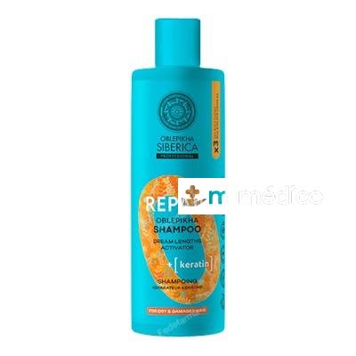 OBLEPIKHA CHAMPU REPARADOR QUERATINA 400 ML. NATURA SIBERICA