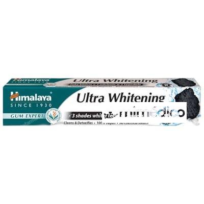 DENTIFRICO ULTRA BLANQUEADOR CARBON 75 ML. HIMALAYA