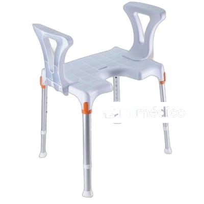 AYUDASÂ&NBSP; BANQUETA PORTOFINO ASIENTO EN U CON BRAZOS (AD838U/ AYUDAS TECNO DINAMIC