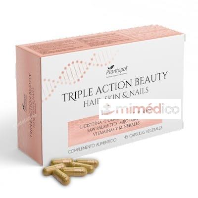 TRIPLE ACTION BEAUTY HAIR SKIN NAILS 45 CAP. PLANTAPOL
