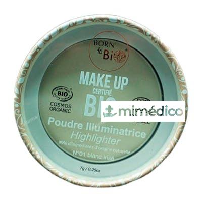 ILUMINADOR ORGANICO N1 IRIDESCENT WHITE 7 GR. BORN TO BIO