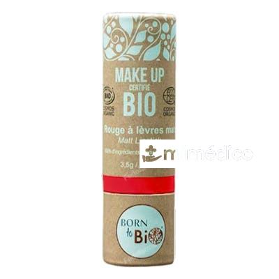 BARRA DE LABIOS MATE N5 ROYAL RED 3,5 GR. BORN TO BIO