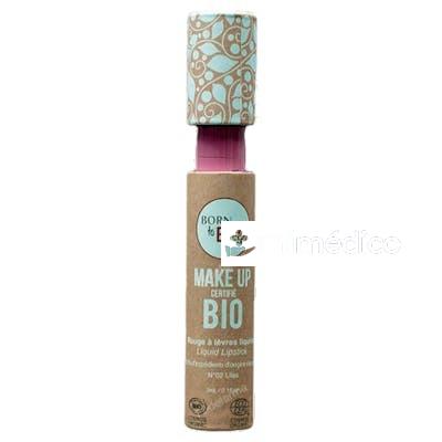 BARRA DE LABIOS LIQUIDA ORGANICA N2 LILAC 3 ML BORN TO BIO