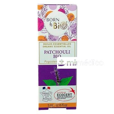 PACHULI ACEITE ESENCIAL ORGANICO 5 ML BIO BORN TO BIO