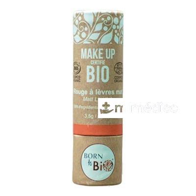 BARRA DE LABIOS MATE N3 ORANGE NUDE 3,5 GR. BORN TO BIO