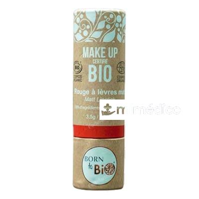 BARRA DE LABIOS MATE N6 COPPER RED 3,5 GR. BORN TO BIO