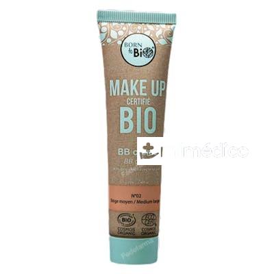 BB CREAM ORGANICA N2 MEDIUM BEIGE 25 ML BORN TO BIO