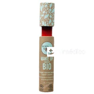 BARRA DE LABIOS LIQUIDA ORGANICA N3 DEEP RED 3 ML BORN TO BIO