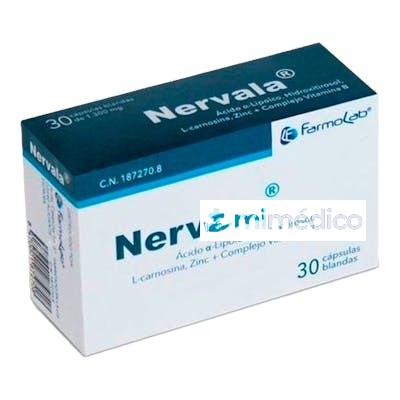 NERVALA 30 CAPS GASTRO FARMOLAB
