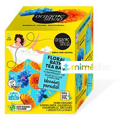 BOLSITAS TE BAÑO FLORES BLOOMING 3 UDSX50GR. ORGANIC SHOP