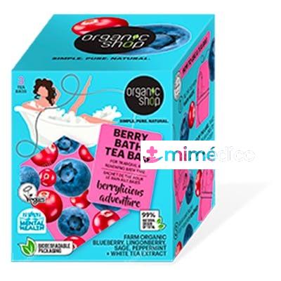 BOLSITAS TE BAÑO BAYAS ERRYLICIOUS 3UDSX50 GR. ORGANIC SHOP