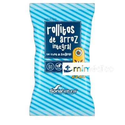 ROLLITOS ARROZ INTEGRAL CON CREMA DE CACAO 3UDS SORIA NATURAL