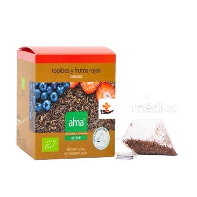 ROOIBOS FRUTOS DEL BOSQUE INFUSION 15 PIRAMIDES ALMA HOME