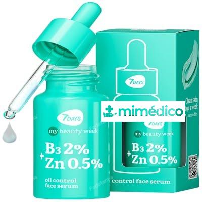 B3 2 ZN 05 SUERO FACIAL HIDRATANTE 20 ML 7DAYS