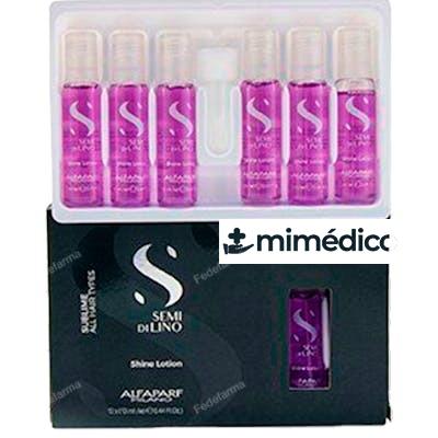 SEMI DI LINO LOCION BRILLO SUBLIME 12 X 13 ML ALFAPARF_MILANO