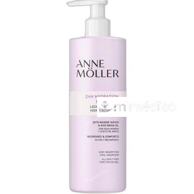 BODY ESSENTIALS LECHE CORPORAL HIDRATACION 24H 400 ML ANNE MÖLLER