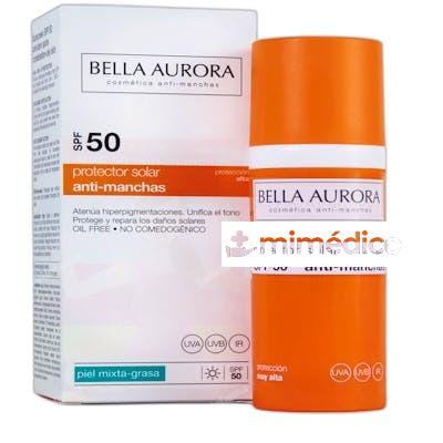 BELLA AURORA SOLAR GEL ANTIMANCHAS MIXTAGRASA SPF50 50 ML BELLA AURORA